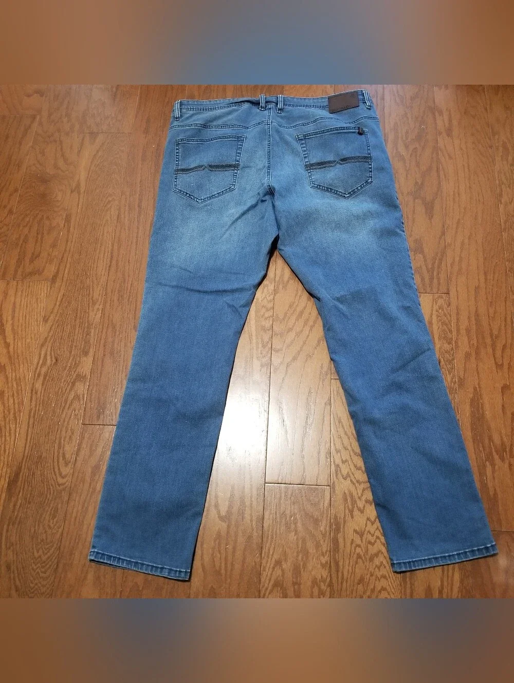 🔥Buffalo Bitton Men's Blue Straight-Leg Jeans Sz 40x34